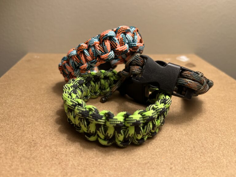 PIVOT! Paracord Bracelets, Board Games and Badge Designs! 